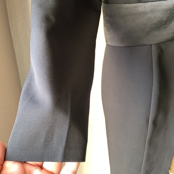 LAN TING Asymmetrical Sequin Party Tuxedo Dress - Picture 5 of 7